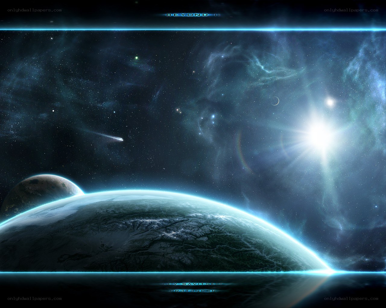 Cosmic planet view