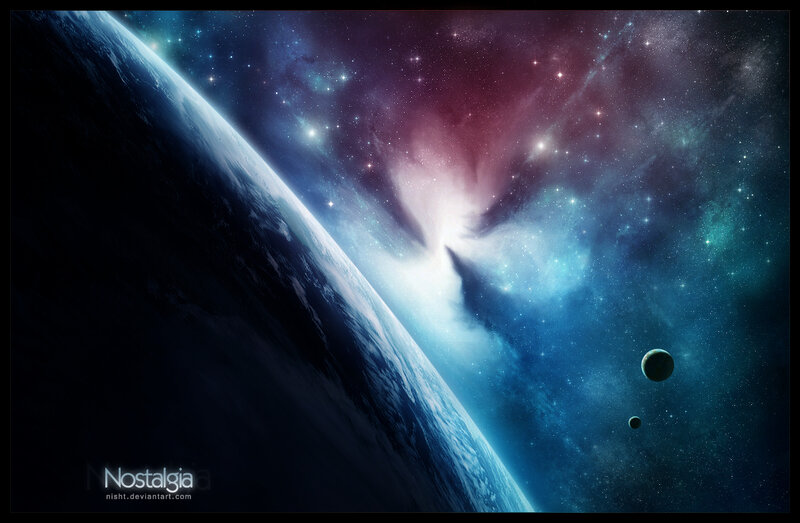 cosmic planet view