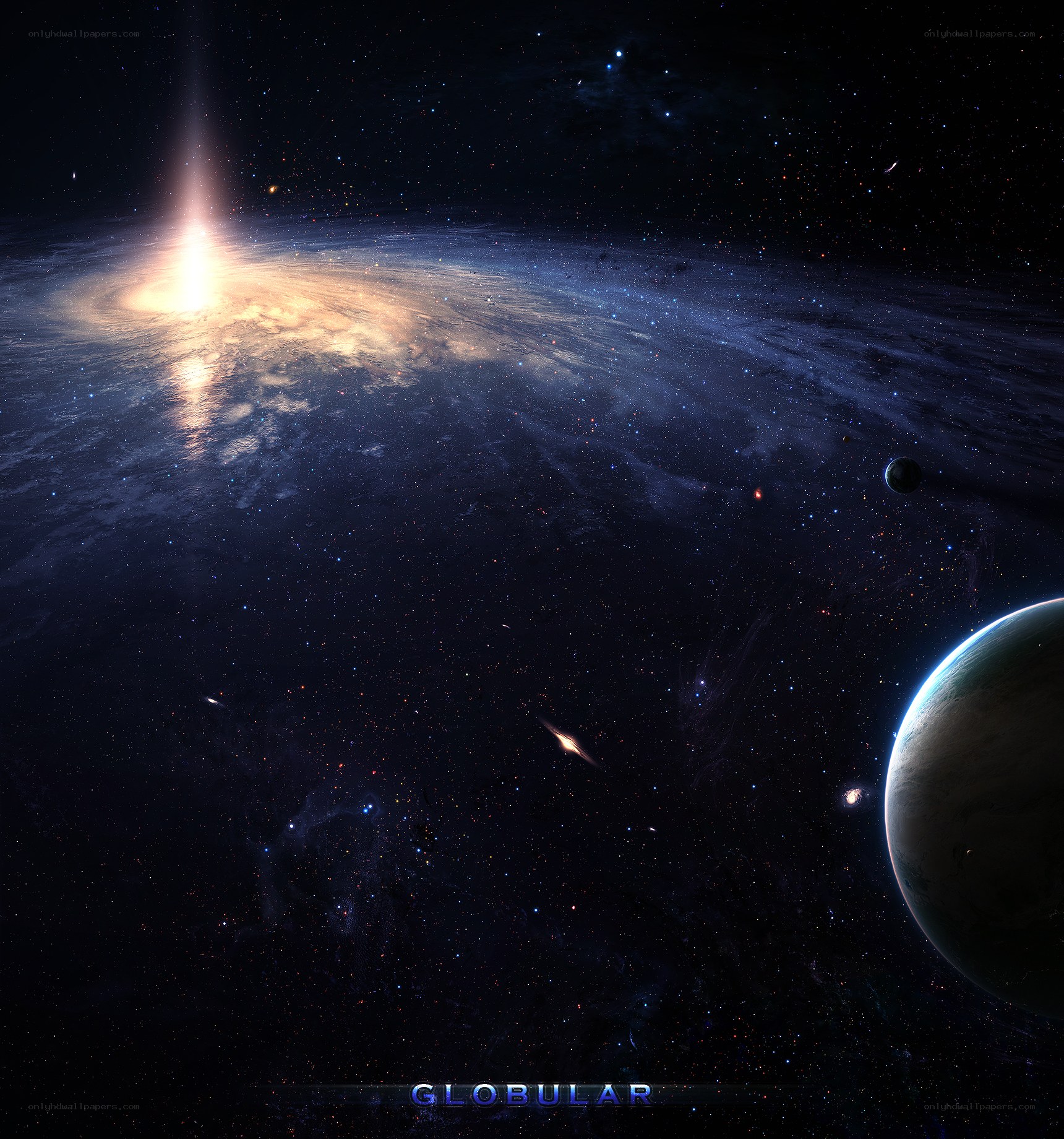 Cosmic planet view