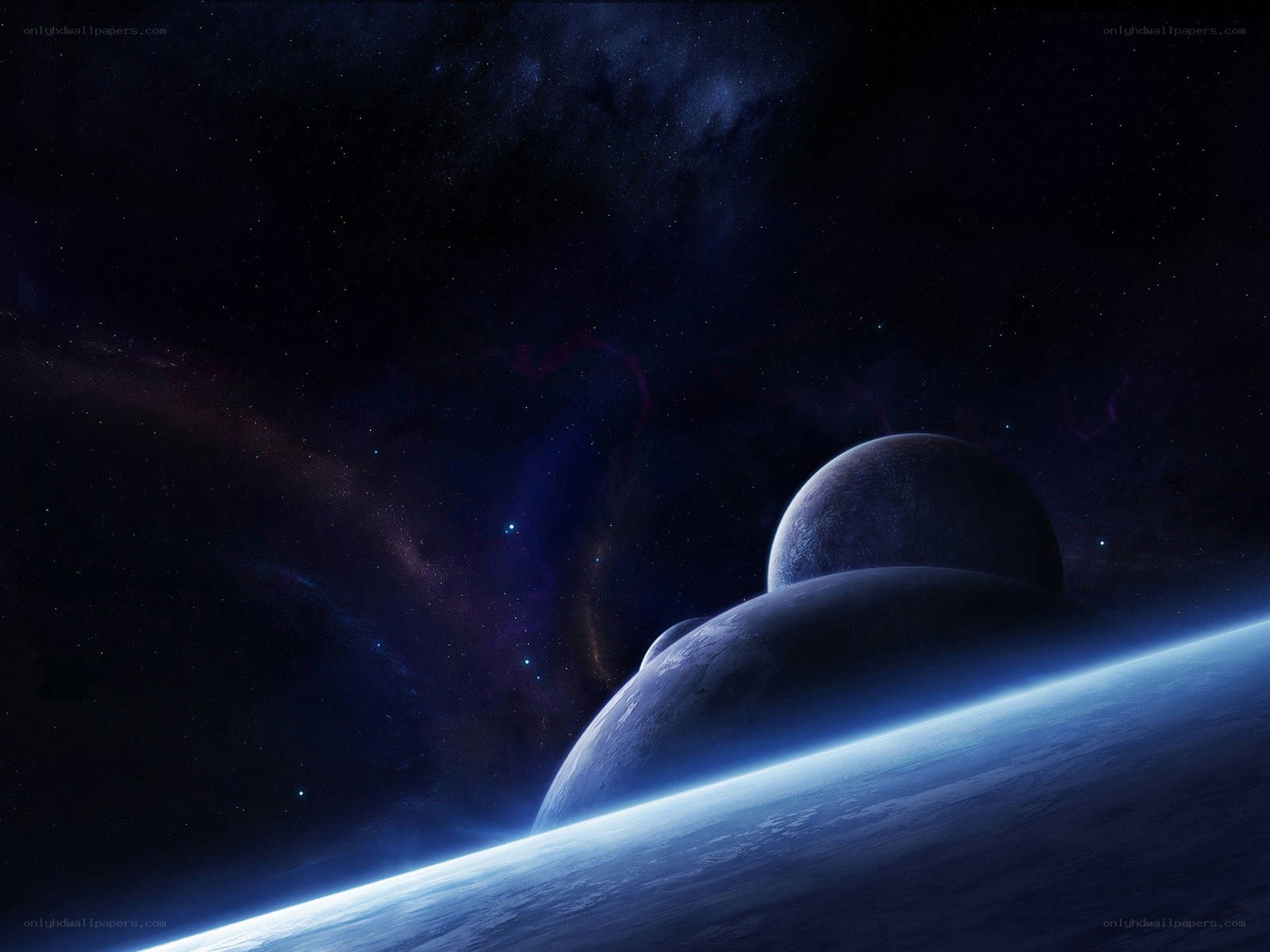 Cosmic planet vista