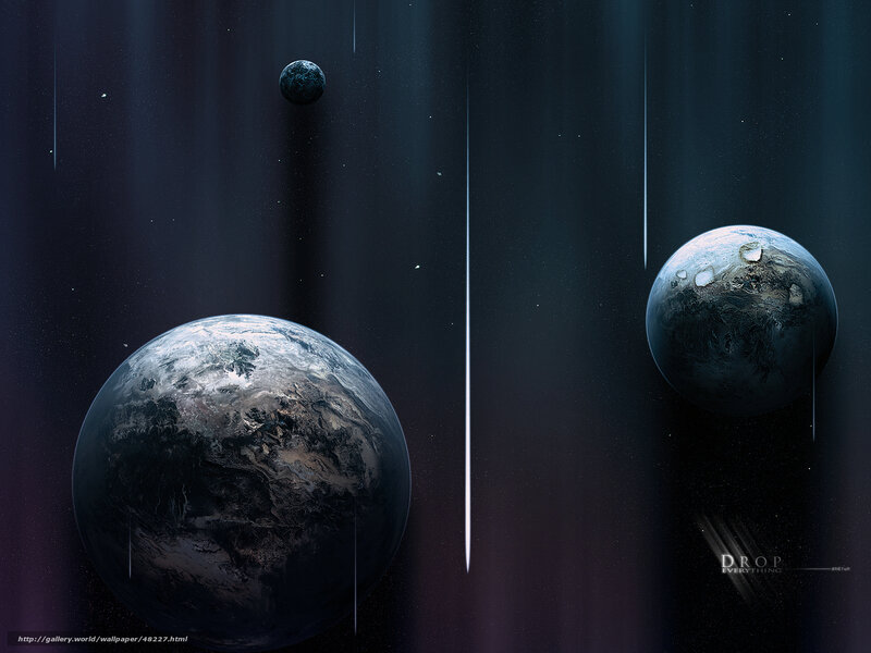 Cosmic planets and meteors