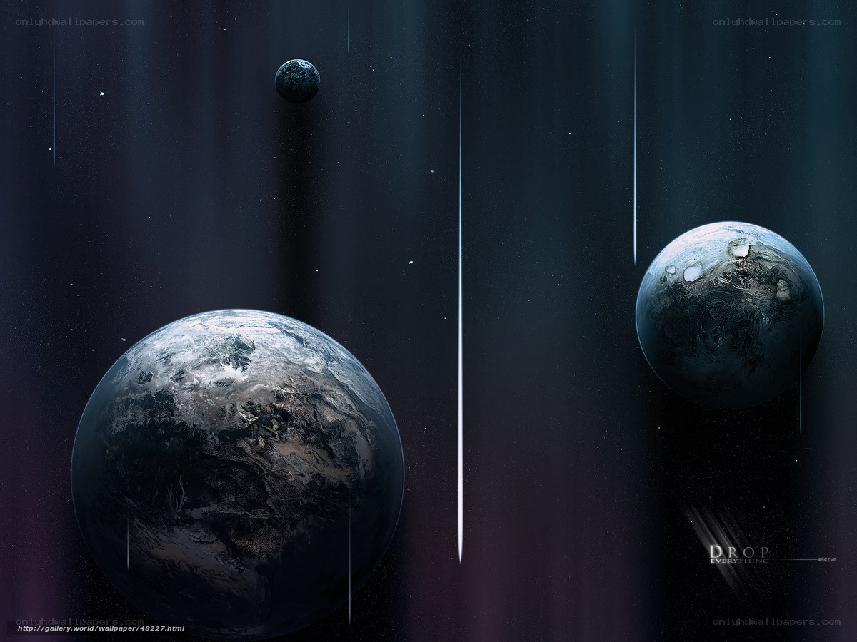 Cosmic planets and meteors