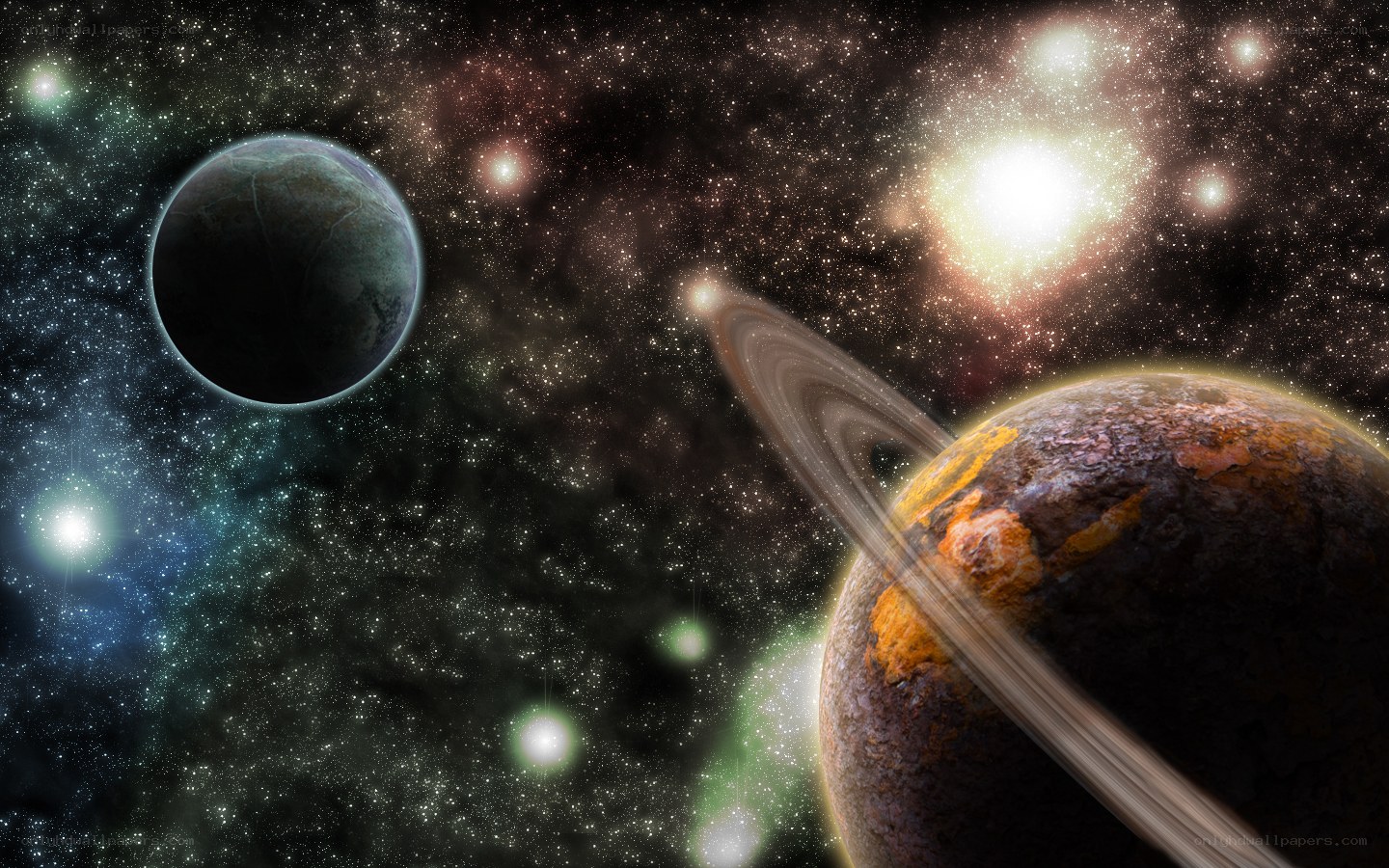 Cosmic planets and stars