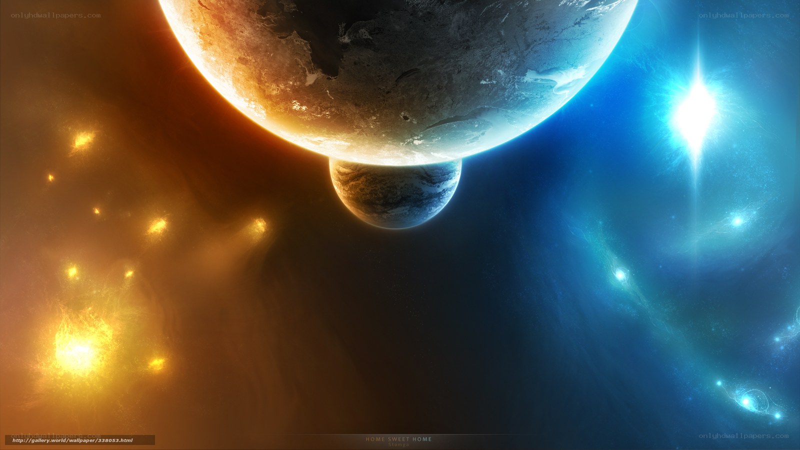 Cosmic planets and stars