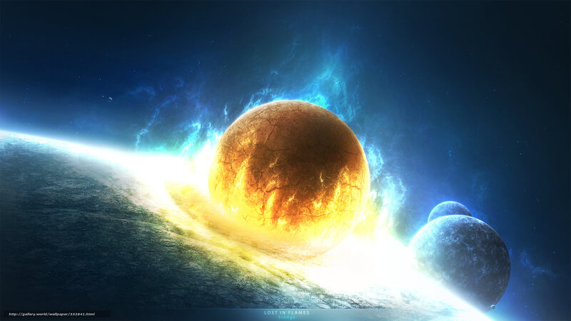Cosmic Planets in Flames