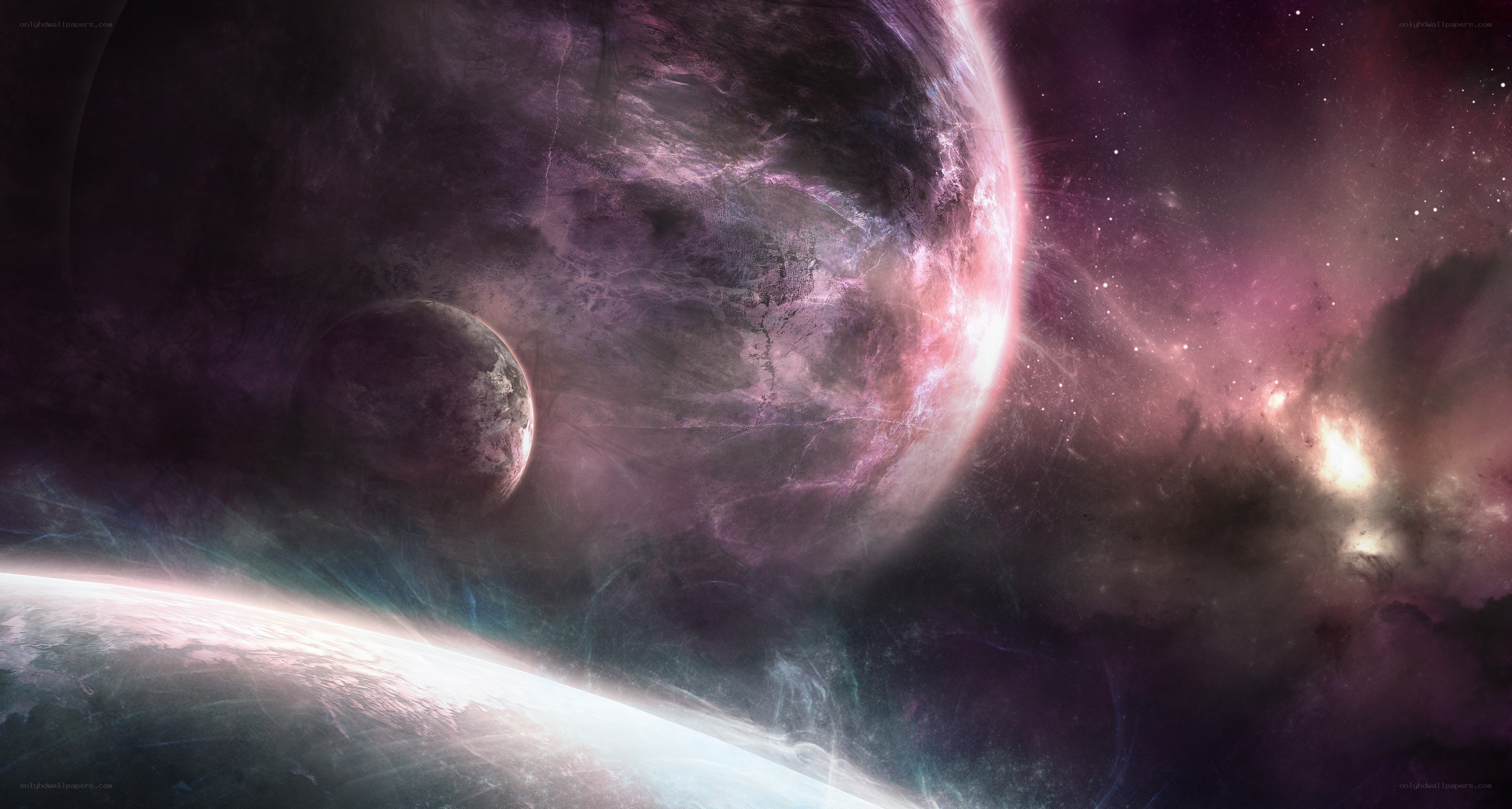 Cosmic planets in nebula