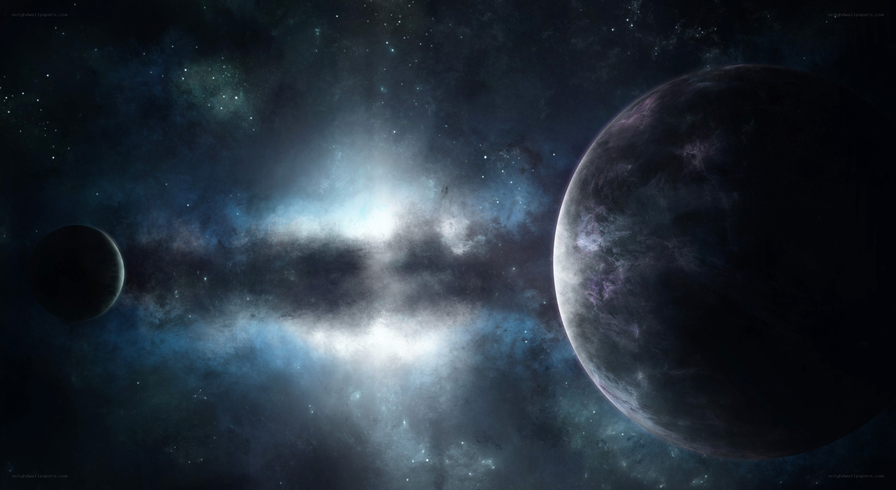 Cosmic planets in nebula