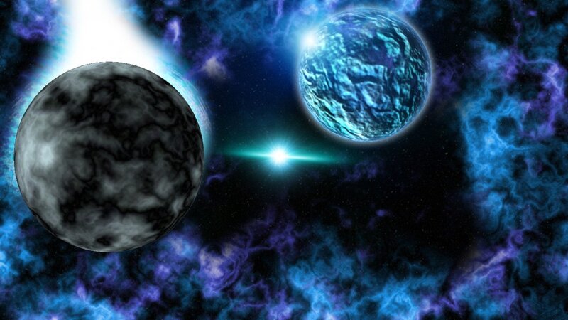Cosmic planets in nebula