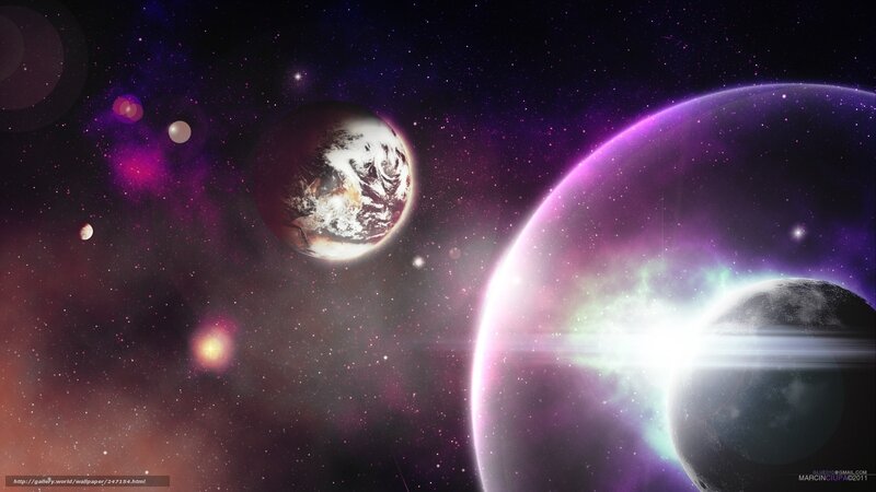 Cosmic planets in nebula