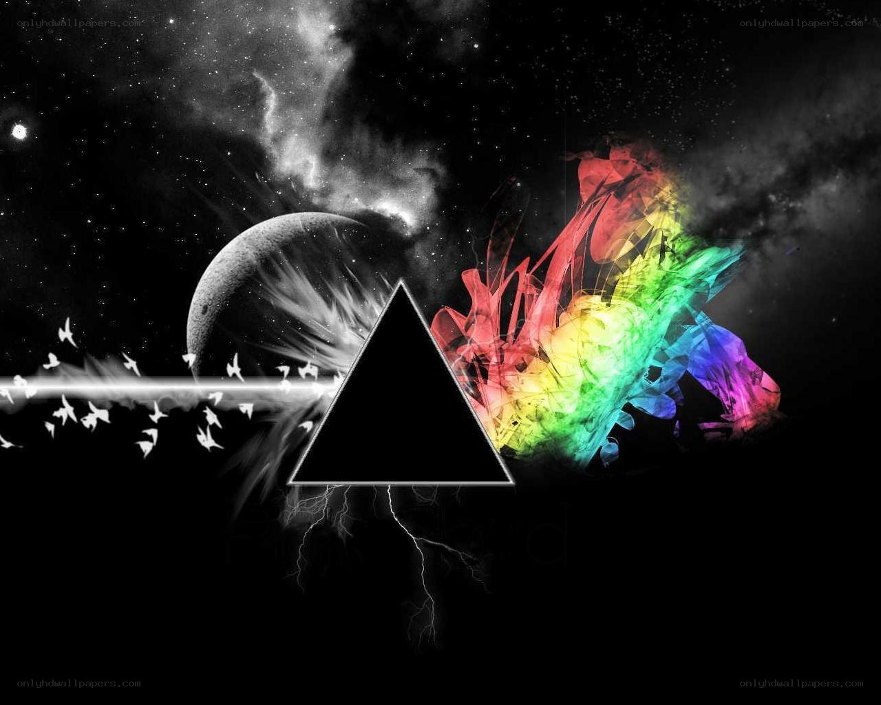 cosmic prism and planet