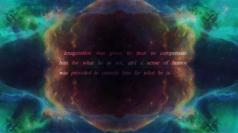 Cosmic quote on imagination