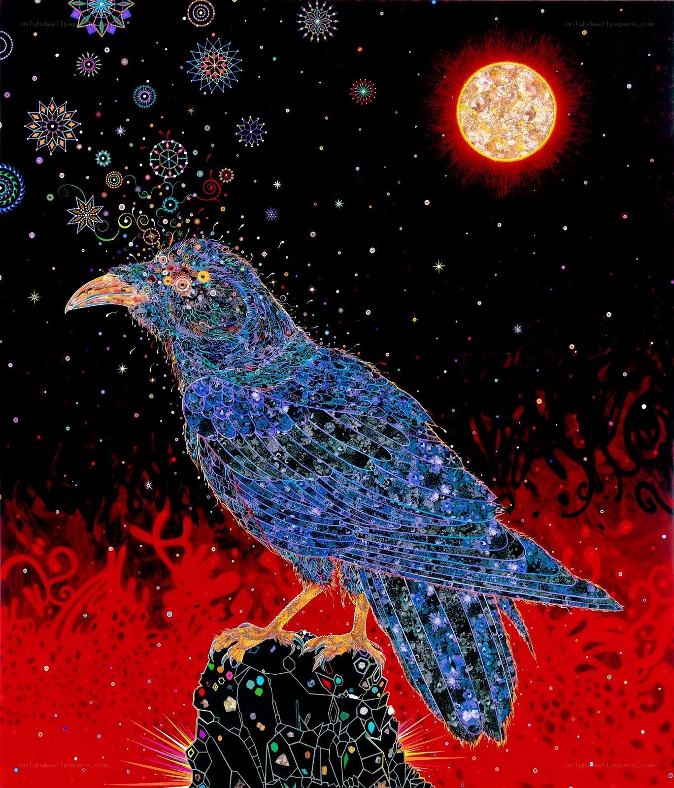 Cosmic Raven Art