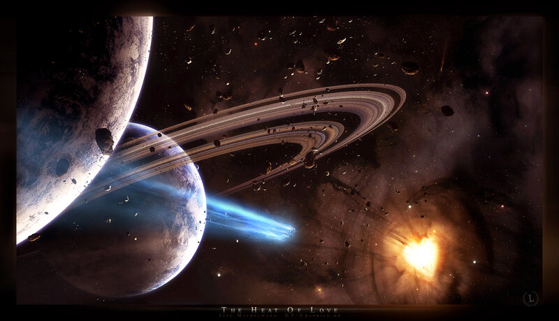 Cosmic rings and planets
