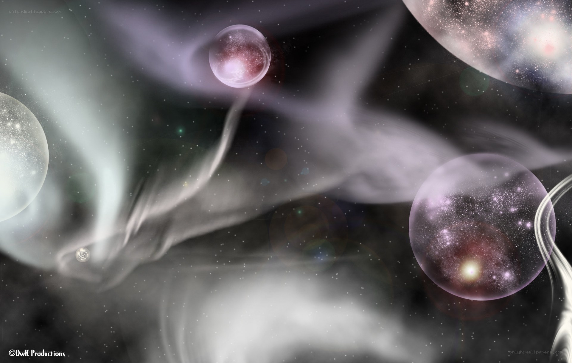 Cosmic spheres in nebula