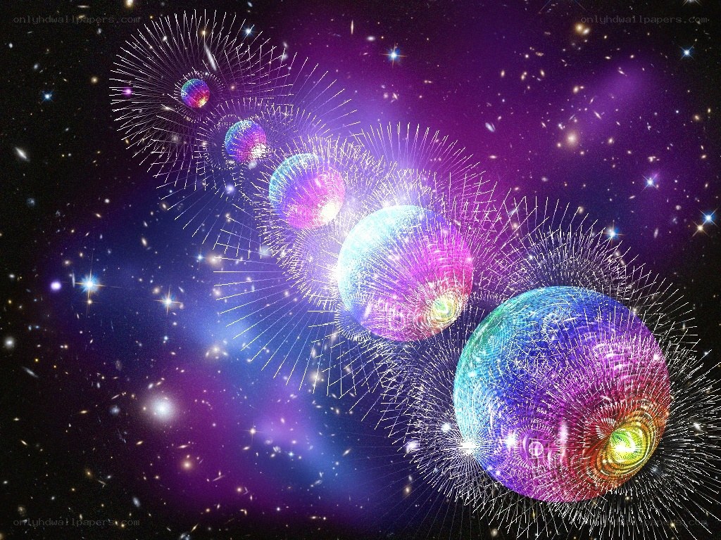 Cosmic spheres in space