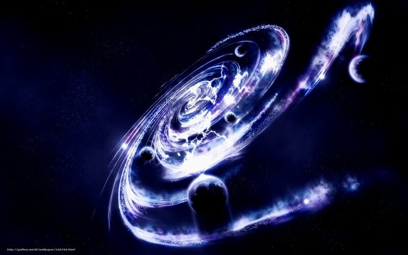 Cosmic spiral galaxy