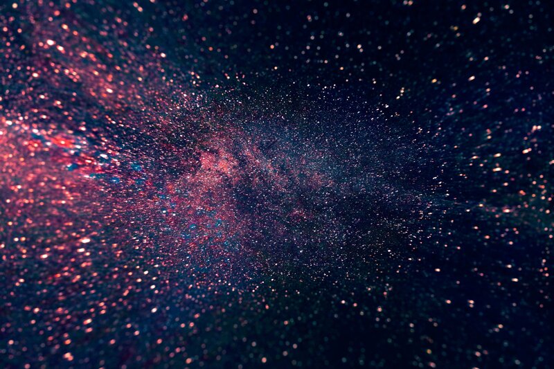 cosmic starfield explosion