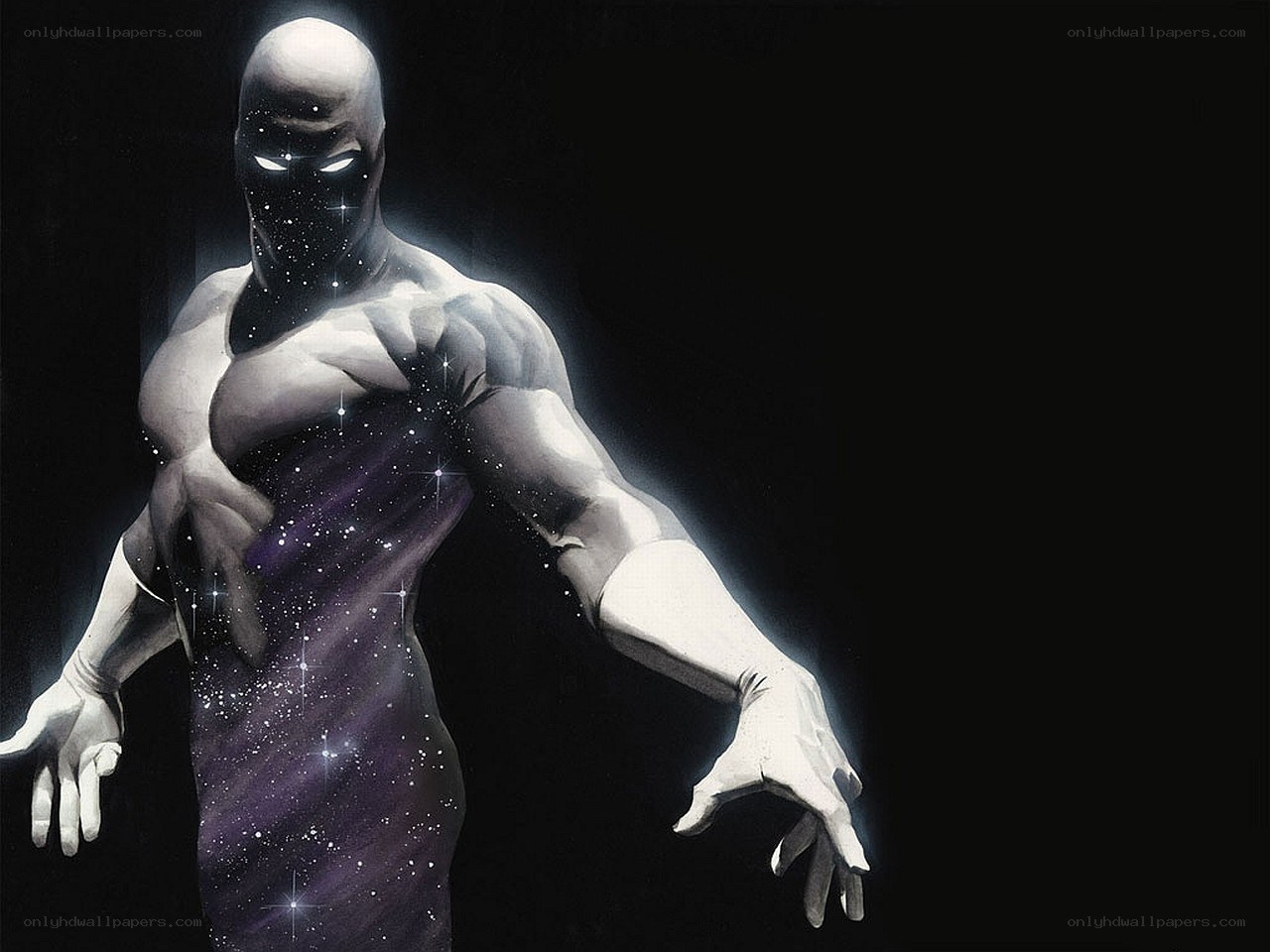 cosmic superhero figure