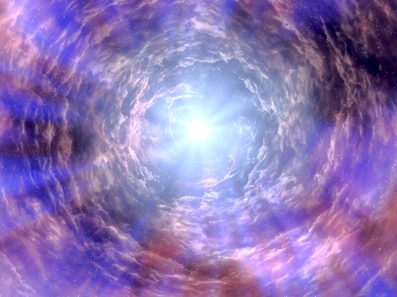 Cosmic Tunnel with Light