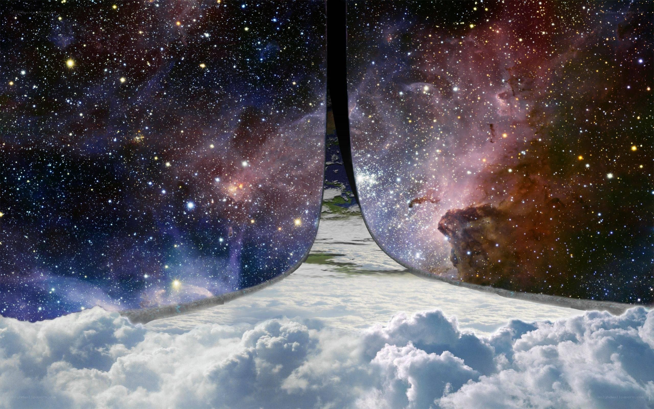 cosmic view from space