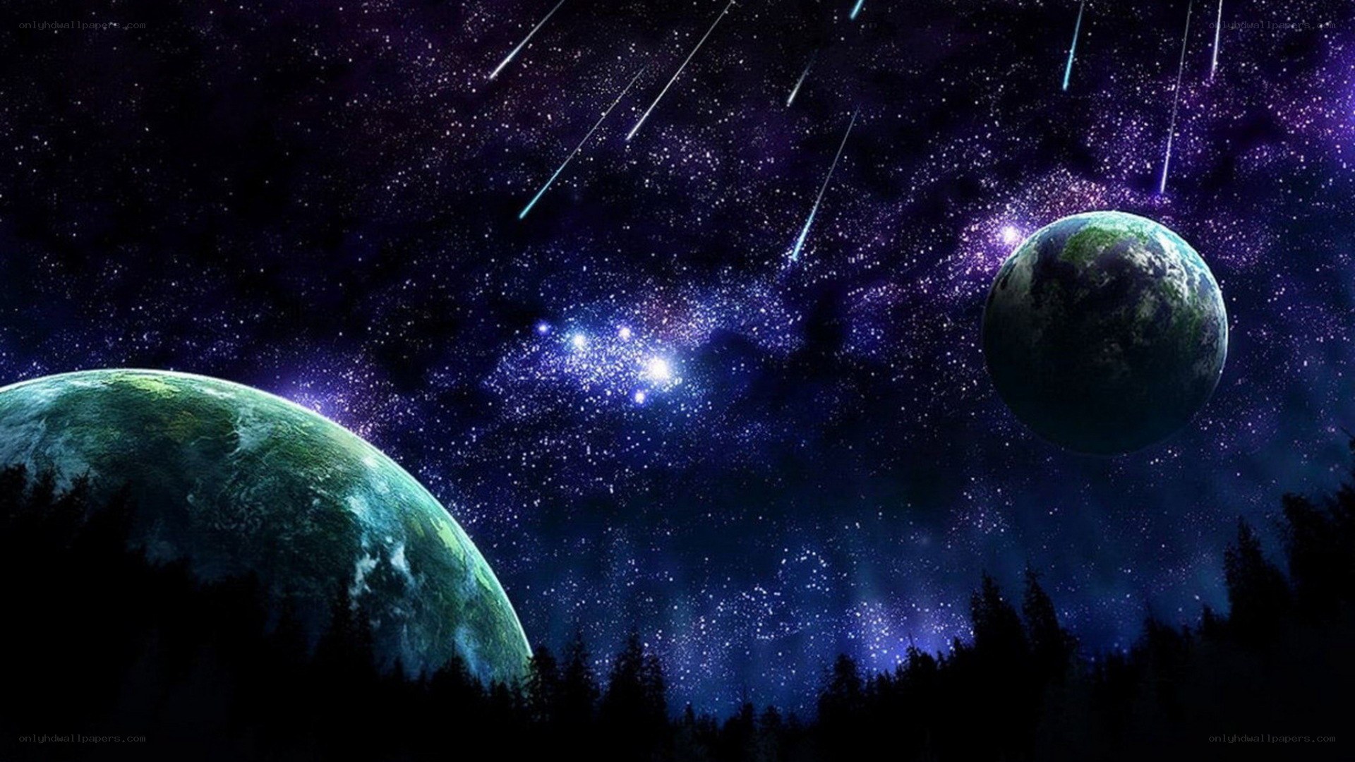 Cosmic view of alien planets