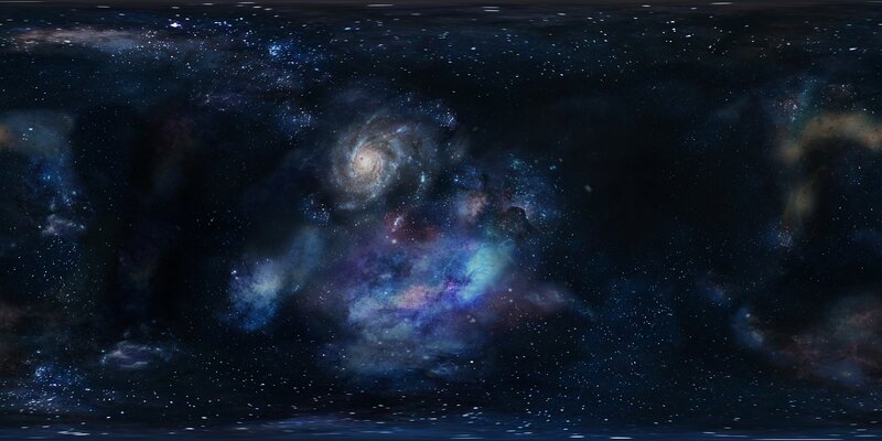 Cosmic view of galaxies and nebulae