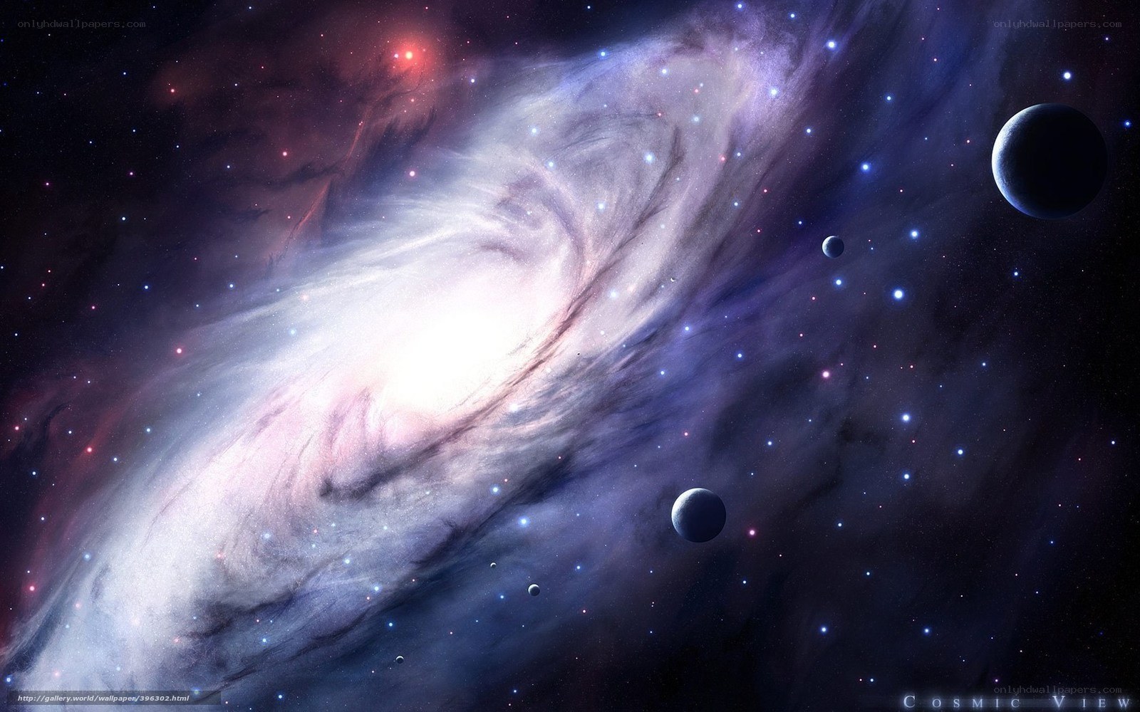 Cosmic View of Galaxy