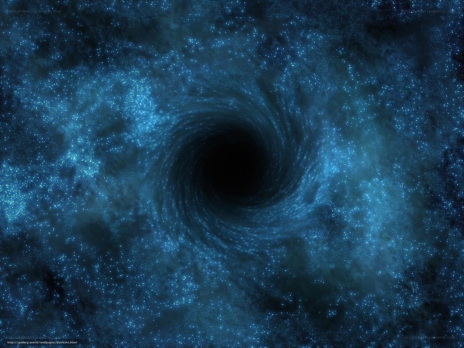 Cosmic vortex in deep space