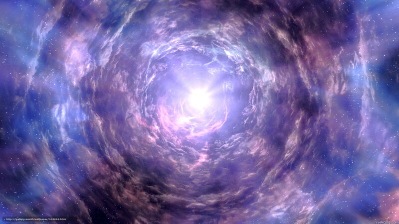 Cosmic vortex with starlight