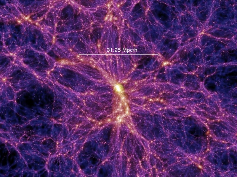 Cosmic web simulation