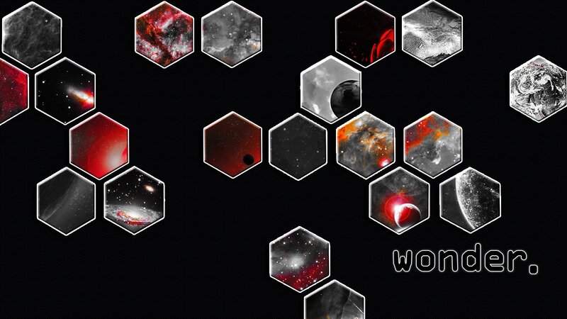cosmic wonder collage