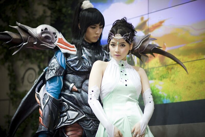 Cosplay at gaming event