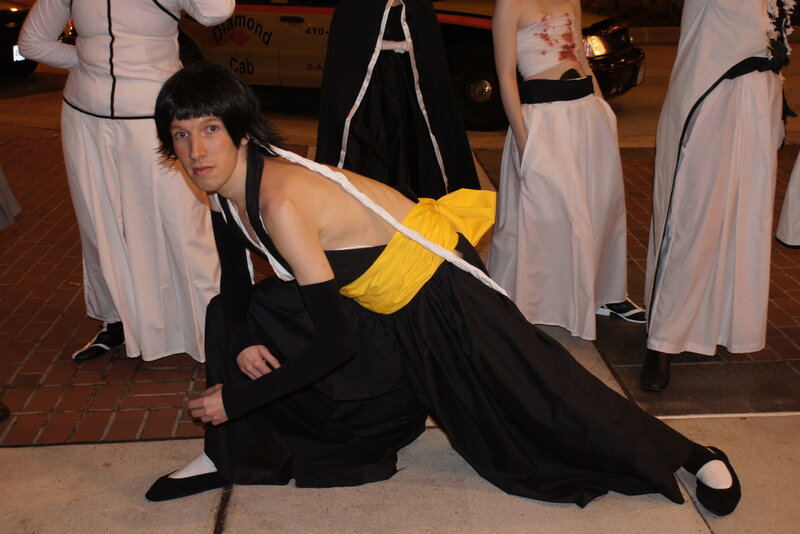 cosplay at night event