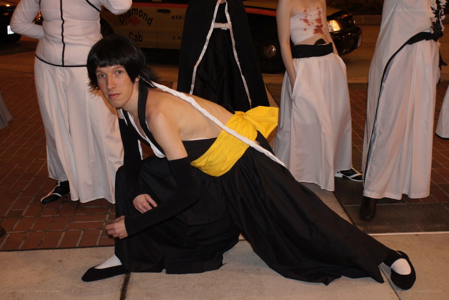 cosplay at night event