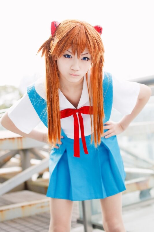 cosplay of anime character