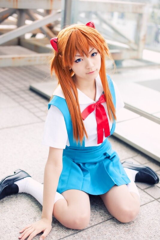 cosplay of anime character
