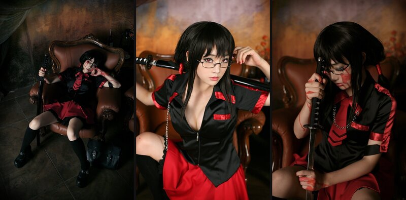 cosplay of anime character
