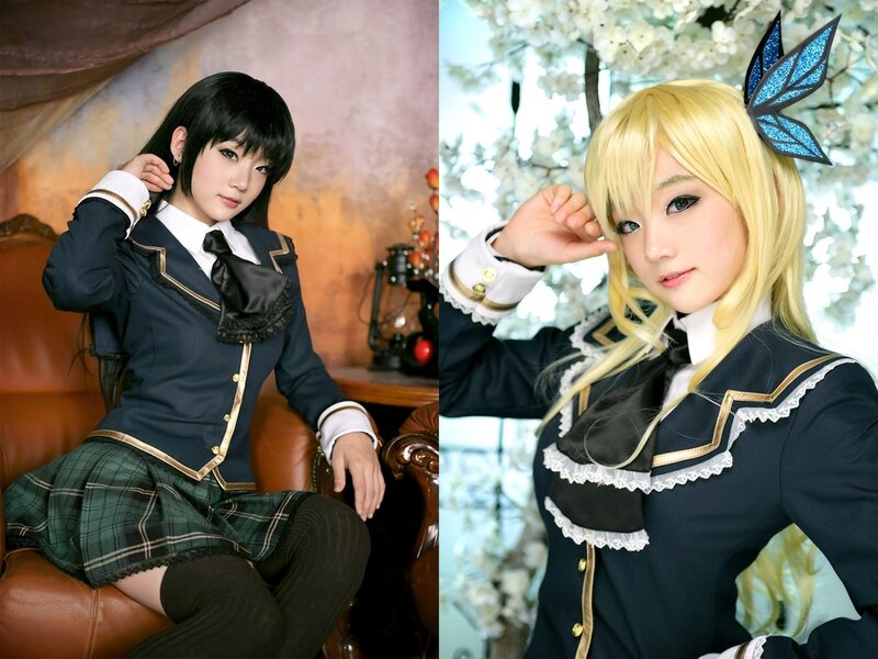 cosplay of anime characters