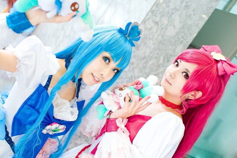 Cosplay of anime characters