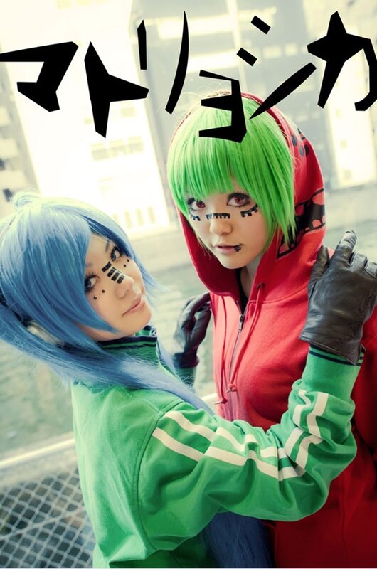 cosplay of two anime characters