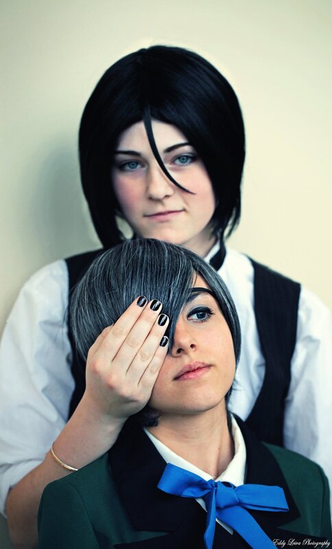 cosplay of two anime characters