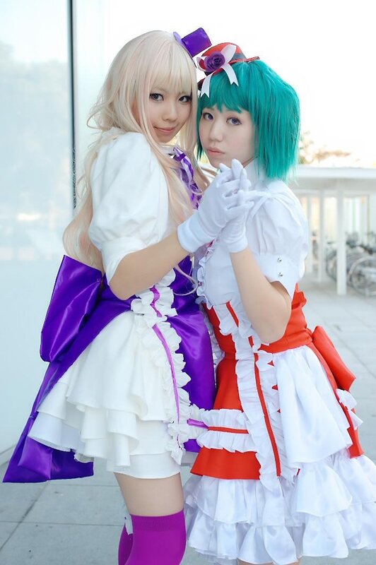cosplay of two anime characters
