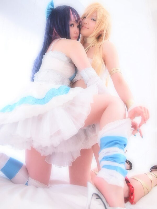 cosplay of two anime characters