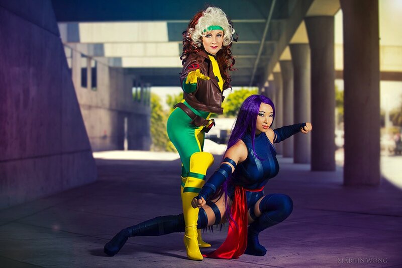 cosplay of x-men characters
