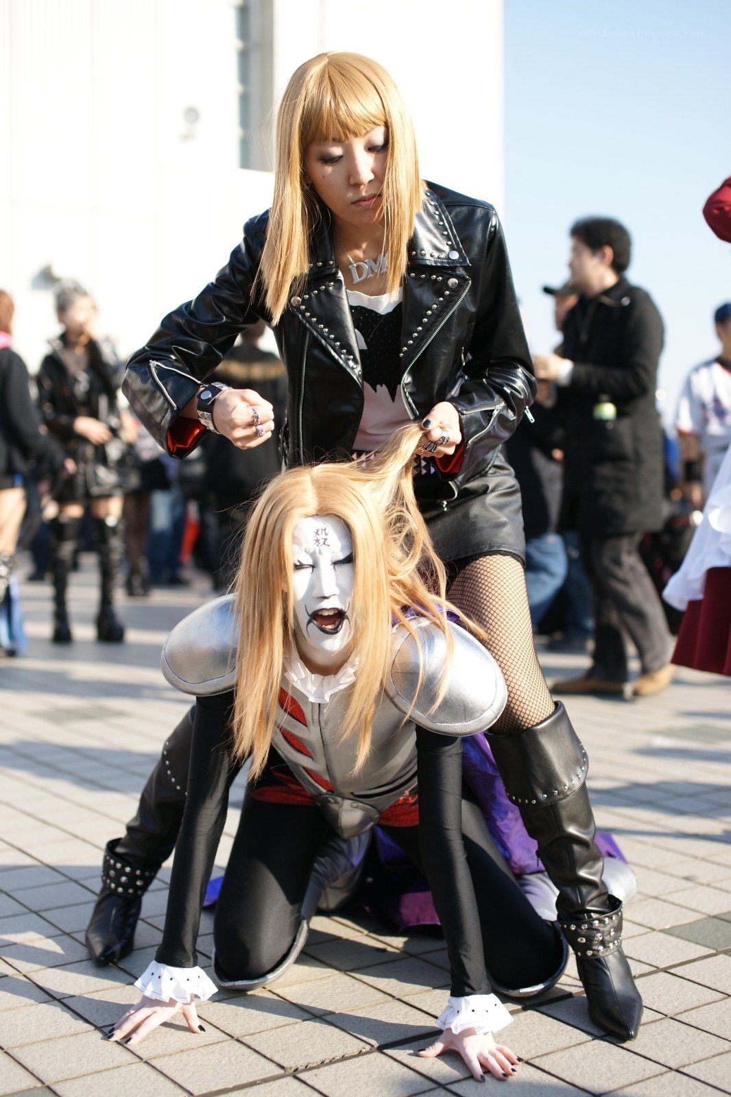 Cosplay performance at a convention