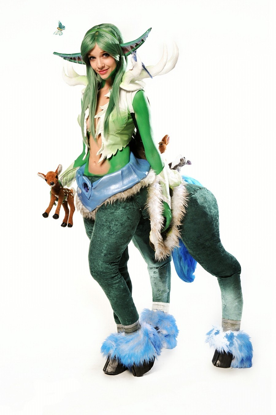 cosplayer as a fantasy character