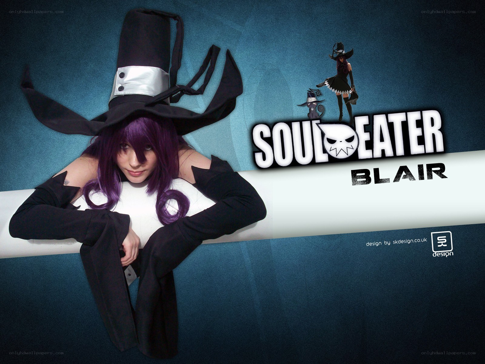 cosplayer as blair from soul eater