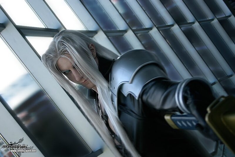 cosplayer as Sephiroth