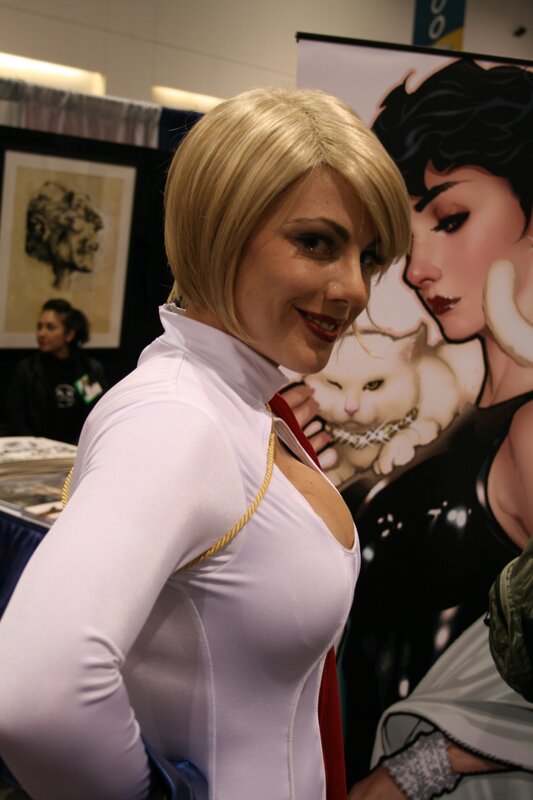 Cosplayer at a convention