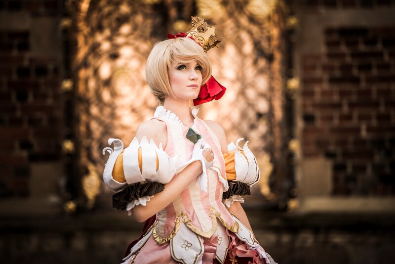 Cosplayer in Costume — Pink